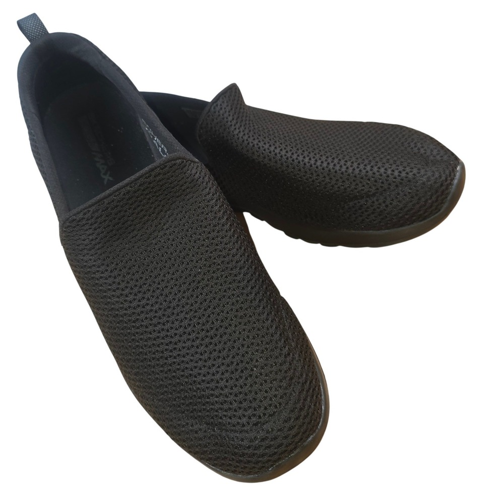 Skecher Go Walk Max Gen 5 Womens Size 11 Slip On Black Walking Shoes Sneakers